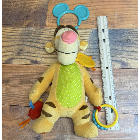 Disney Baby Winnie The Pooh Tigger On-The-Go Activity Toy Teething Stroller 11" - Picture 9 of 9